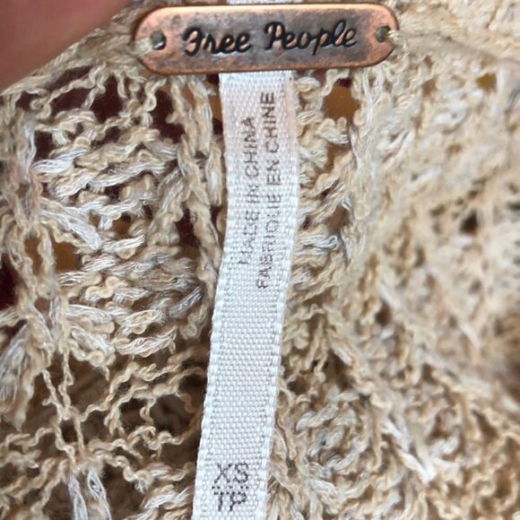 Free People light long beautiful cardigan - Picture 5 of 8